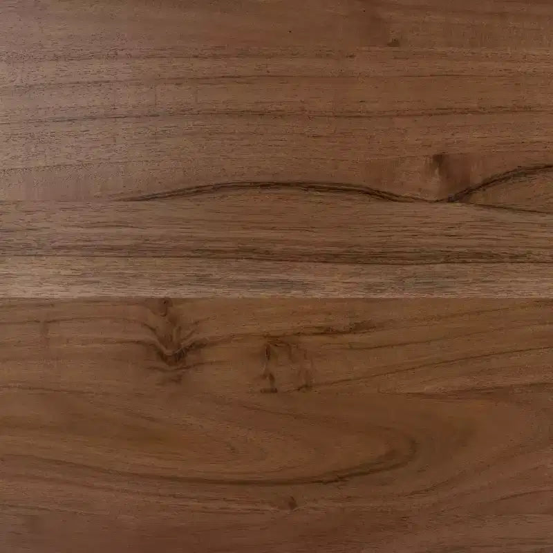 Tavolo da pranzo rettangolare Dakota – Noce e oro, stile contemporaneo