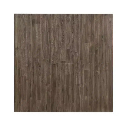 Sgabello da bagno per WC in teak massiccio grigio – 8 pollici