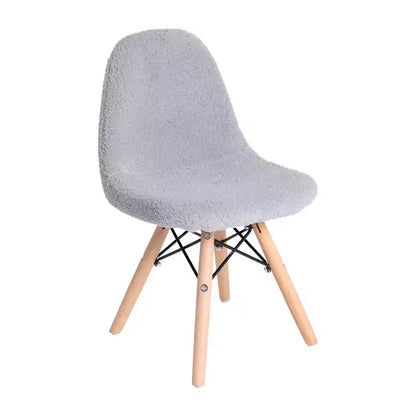 Merrick Lane Children's Lyon Faux Shearling Accent Chair, Modern Accent Chair For Bedroom, Entryway, and Living Room